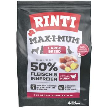 4kg RINTI Max-i-mum Large Breed csirke száraz kutyatáp kép