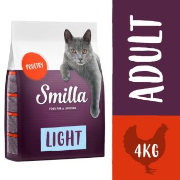 4kg Smilla Adult Light szárnyas száraz macskatáp kép