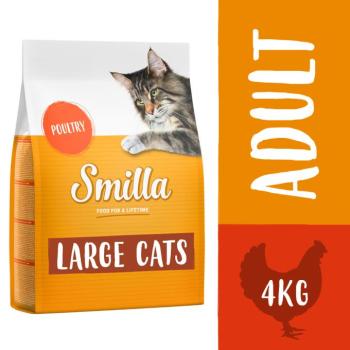 4kg Smilla Adult XXL-krokett szárnyas száraz macskatáp kép