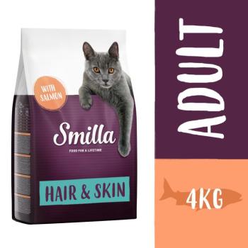 4kg Smilla Hair & Skin lazac száraz macskatáp kép