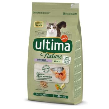 4x1,25kg Ultima Nature Sterilized lazac macska száraztáp kép