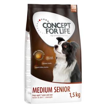 4x1,5kg Concept for Life Medium Senior száraz kutyatáp kép