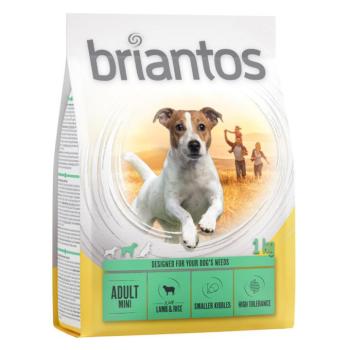 4x1kg Briantos Adult Mini bárány & rizs száraz kutyatáp kép