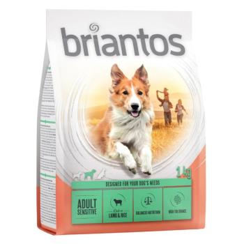 4x1kg Briantos Adult Sensitive bárány & rizs száraz kutyatáp kép