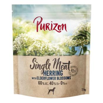 4x1kg Purizon Single Meat hering & bodzavirág száraz kutyatáp kép