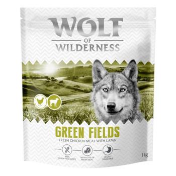 4x1kg Wolf of Wilderness Adult ''Green Fields'' bárány - gabonamentes száraz kutyatáp kép