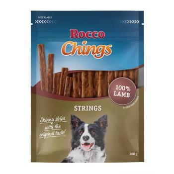 4x200g Rocco Chings Bárány Strings kutyasnack kép