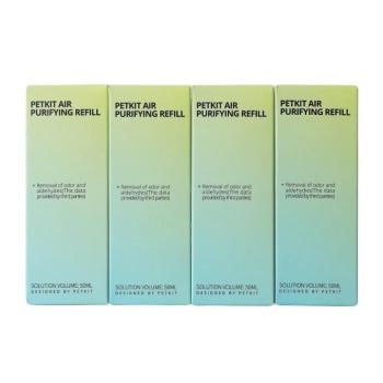 4x50ml Petkit Concentrated Air Purifying szagtalanító utántöltő macskáknak kép