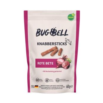 4x60g BugBell cékla rágórudak kutyasnack