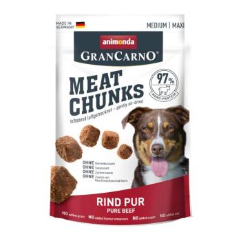 4x80g animonda Gran Carno Meat Chunks Medium / Maxi marha pur kutyasnack kép