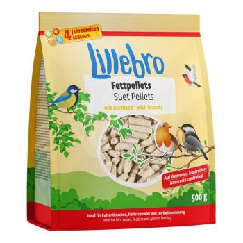500g Lillebro faggyúpellet rovarokkal madaraknak kép