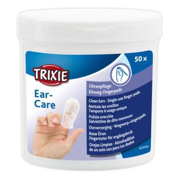 50db Trixie fülápoló ujjpárnák kutyáknak, macskáknak, kisállatoknak kép