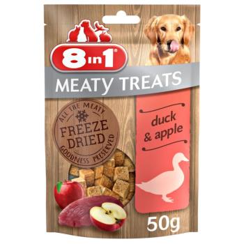 50g 8in1 Meaty Treats kacsa & alma kutyasnack