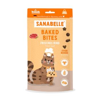 55g Sanabelle Baked Bites friss marha macskasnack kép