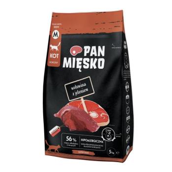 5kg Pan Mięsko Cat Medium marha & szarvas száraz macskatáp kép