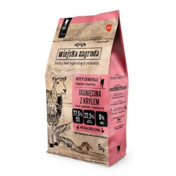 5kg Wiejska Zagroda Cat bárány krillel száraz macskatáp kép