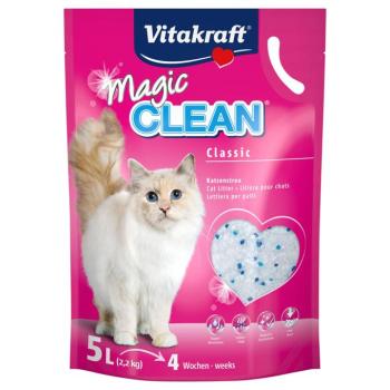 5l Vitakraft Magic Clean szilikát macskaalom