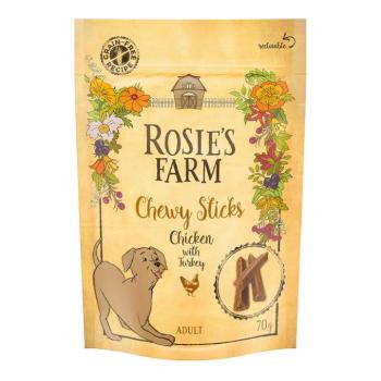 5x70g Rosie's Farm csirke & pulyka rágósnack kutyáknak kép