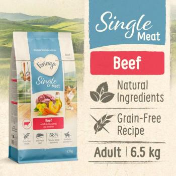 6,5kg Feringa Adult Single Meat marha száraz macskatáp kép