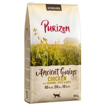 6,5kg Purizon Adult Sterilised csirke & hal - ősgabona száraz macskatáp kép