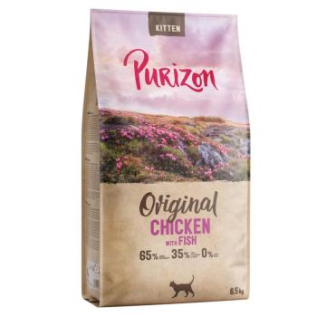 6,5kg Purizon Kitten csirke & hal - gabonamentes száraz macskatáp kép