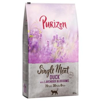 6,5kg Purizon Single Meat kacsa & levendulavirág száraz macskatáp kép