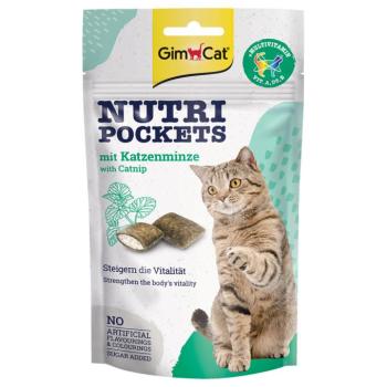 60g GimCat Nutri Pockets macskamenta macskasnack kép