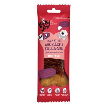 60g Lucky Jim sajt & kollagén marha rágócsont, M kutyasnack kép