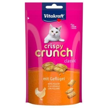 60 g Vitakraft Crispy Crunch szárnyas ízesítésű macska snack kép
