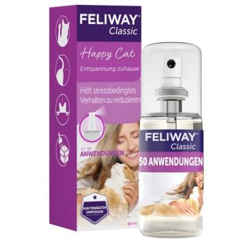 60ml Feliway Classic környezeti spray macskáknak nyugtatáshoz
