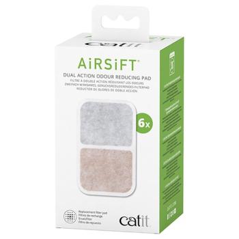 6db Catit Airsift pótszűrő, Kiegészítő tartozék Catit Jumbo macskatoaletthez kép