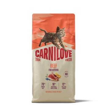 6kg Carnilove True Fresh Kitten marha száraz macskaeledel kép