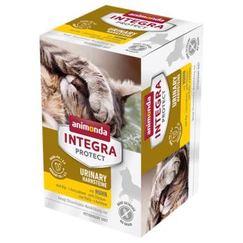 6x100g animonda Integra Protect Adult Urinary csirke nedves macskatáp kép