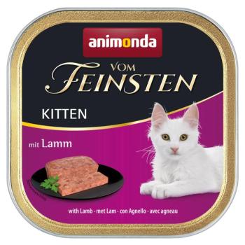 6x100g animonda vom Feinsten Kitten nedves macskatáp-bárány kép
