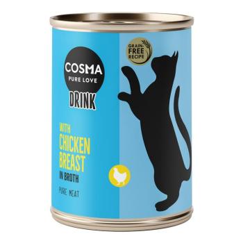 6x100g Cosma Drink csirkemell táplálékkiegészítő eledel macskáknak kép