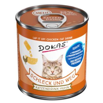 6x100g Dokas Schleck und Weg macskaital kép