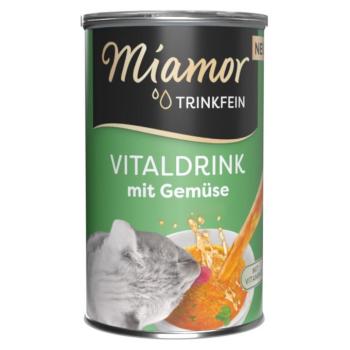 6x135ml Miamor Trinkfein Vitaldrink italkoncentrátum kiscicáknak - zöldség kép