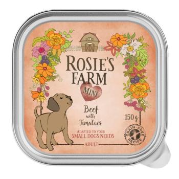 6x150g Rosie's Farm Mini Marha & paradicsom nedves kutyatáp kép