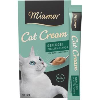 6x16g Miamor Cat Cream szárnyaskrém macskasnack kép