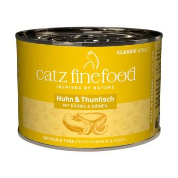 6x200g catz finefood Csirke & tonhal nedves macskatáp kép
