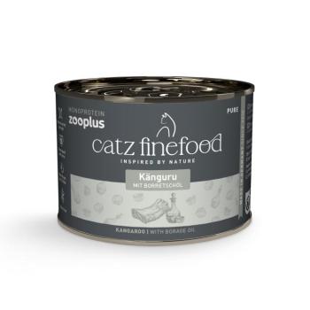 6x200g catz finefood Monoprotein zooplus, kenguru nedves macskatáp kép