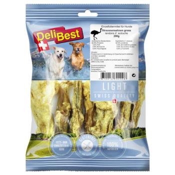 6x200g DeliBest Light strucc-ínszalagok kutyasnack
