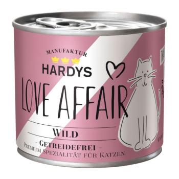 6x200g Hardys LOVE AFFAIR Vad nedves macskatáp kép
