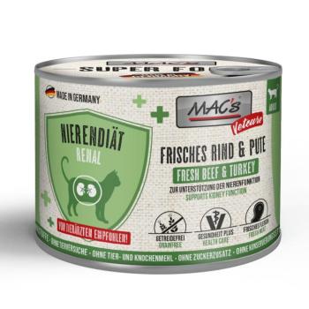 6x200g MAC's CAT Vetcare Renal Csirke nedves macskatáp kép