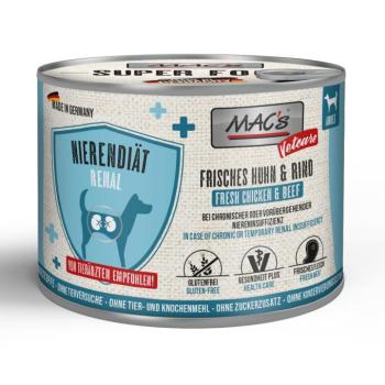 6x200g MAC's Dog Vetcare vesediéta csirke & marha nedves kutyatáp kép
