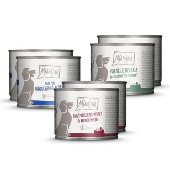 6x200g MjAMjAM Adult Dog nedves kutyatáp Mix I (3 változattal) kép