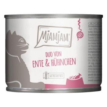 6x200g MjAMjAM Duo Kacsa & csirke nedves macskatáp kép