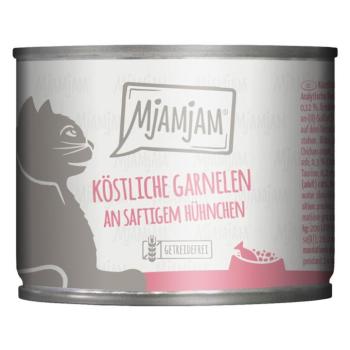 6x200g MjAMjAM nedves macskatáp - Finom garnélarák szaftos csirkével kép