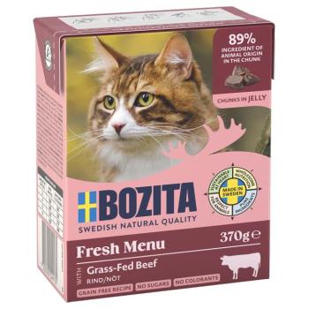 6x370g Bozita falatok aszpikban marha darálva nedves macskatáp kép
