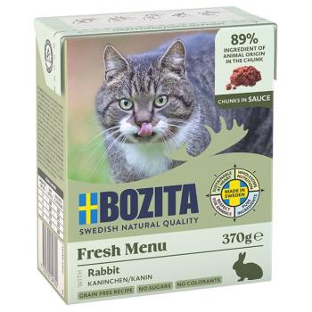 6x370g Bozita falatok szószban nedves macskatáp- Nyúl kép